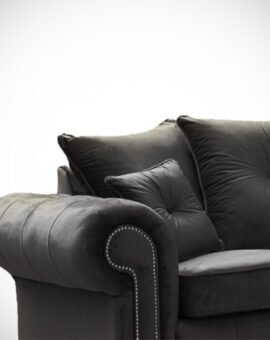 ASHWIN GREY CORNER SOFA