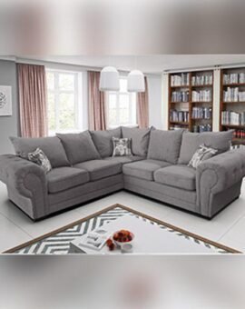 IBIZA GREY CORNER SOFA