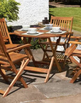 Outdoor Dining Table Set – Four Seater Set!