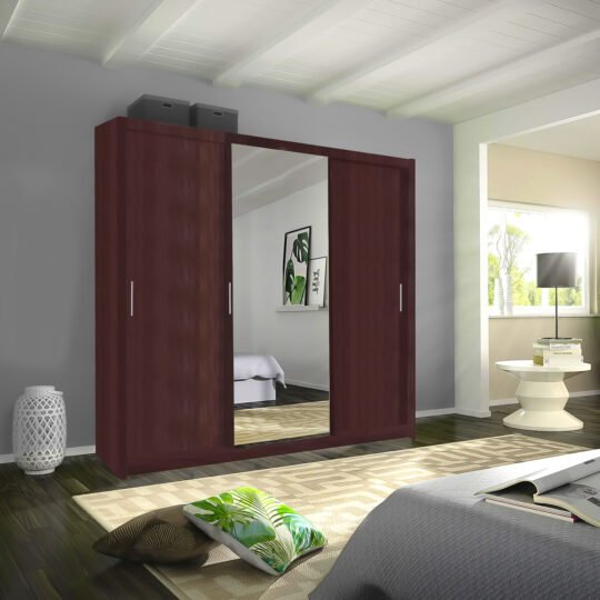 MIAMI Wenge WARDROBE 250cm